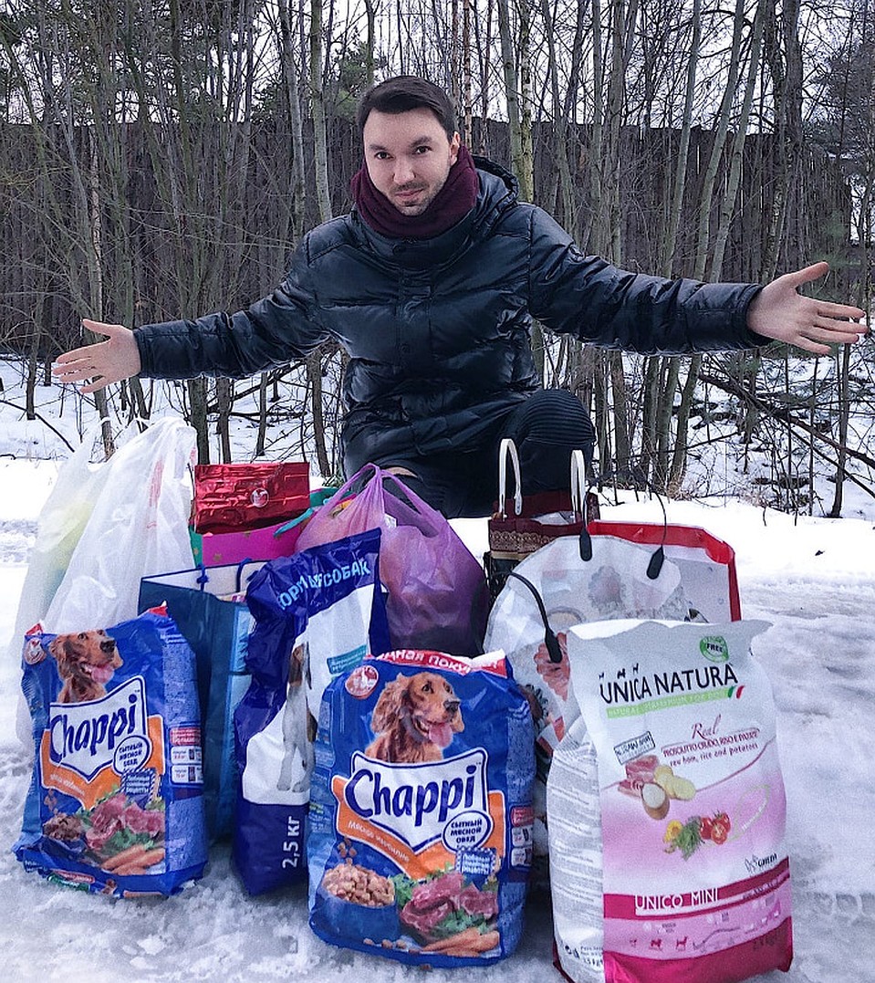 Мы собрали много-много корма! Фото: из архива Евгения Окунева