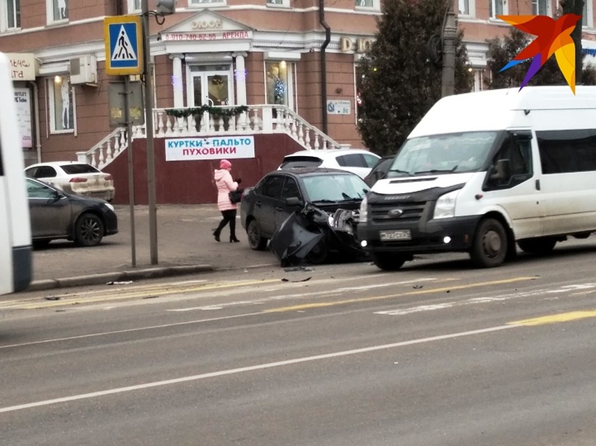 Очередное ДТП в Курске Фото: Светлана ВОЛКОВА