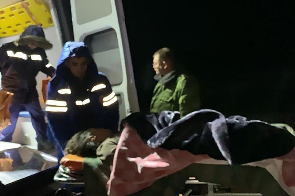 Спасатели вертолетом доставили в Хабаровск мать с новорожденным ребенком Фото: ГУ МЧС России по Хабаровскому краю