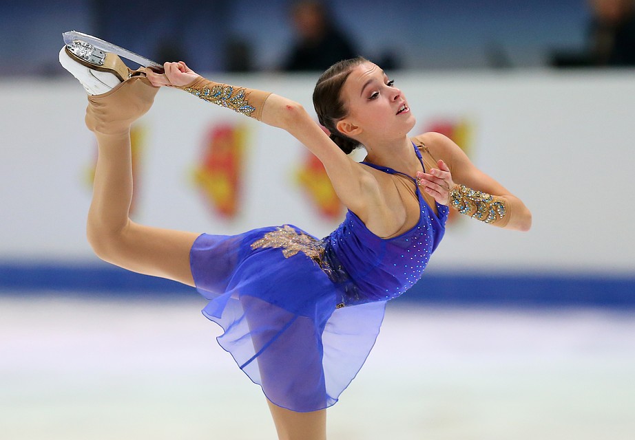 Анна Щербакова - вице-чемпионка Европы. Фото: REUTERS