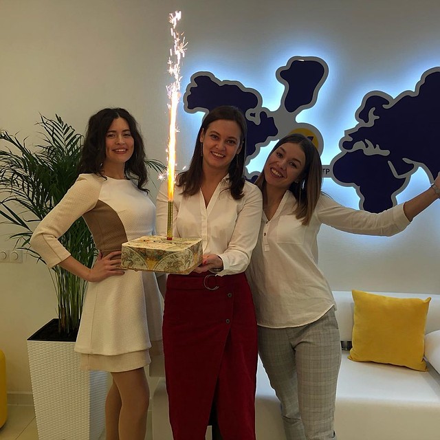 Анна Ануфриева на открытии визового центра. Фото: Instagram Анны Ануфриевой