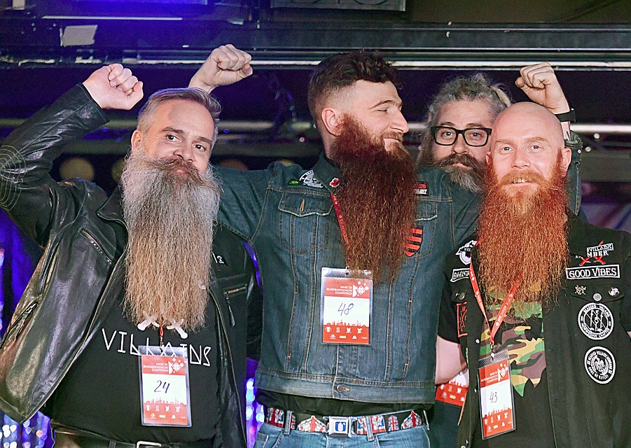Конкурс Beard & Moustache Competition — 2020 Фото: Виктор ДРАЧЕВ