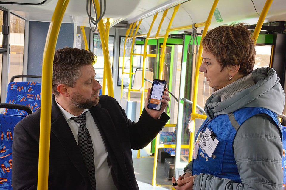 Система оплаты проезда с помощью QR-кода заработала в Гомеле. Фото: Белинвестбанк