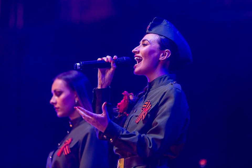 «Хор Турецкого» и арт-группа SOPRANO — это многоголосье, живой звук, виртуозное исполнение Фото: Валерий ЗВОНАРЕВ