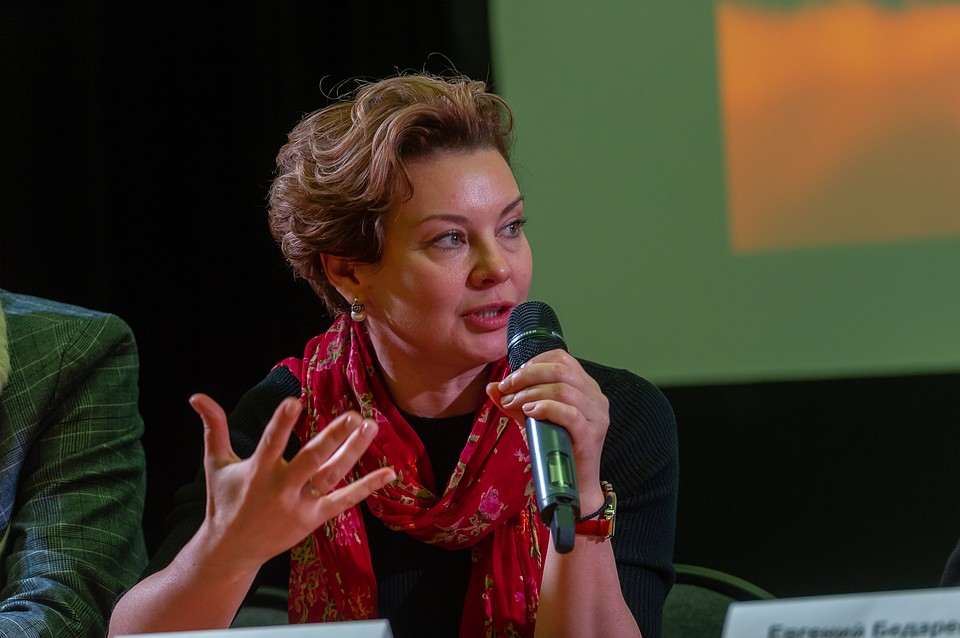 Одну из главных ролей в картине исполнила актриса Юлия Рудина. Фото: Олег ЗОЛОТО