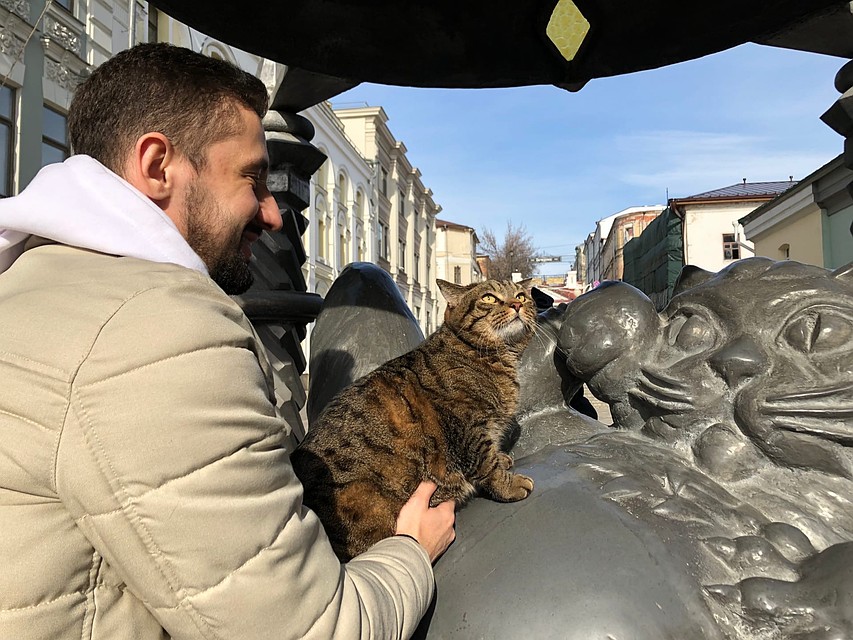 В Казань Михаила и его питомца пригласил председатель Госкомитета Татарстана по туризму Сергей Иванов. Фото: Алина ГАБДУЛИНА