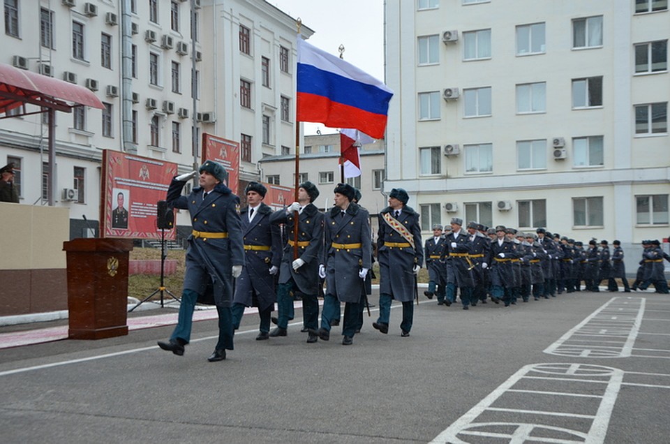 В Хабаровске росгвардейцев поздравили с Днем Войск национальной гвардии РФ. Фото: пресс-служба Восточного округа ВНГ РФ