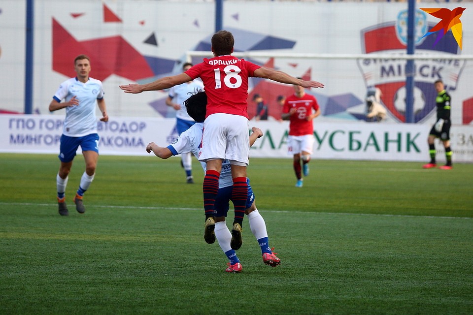 ФК "Минск" - ФК "Динамо" (Минск). Фото: Святослав ЗОРКИЙ