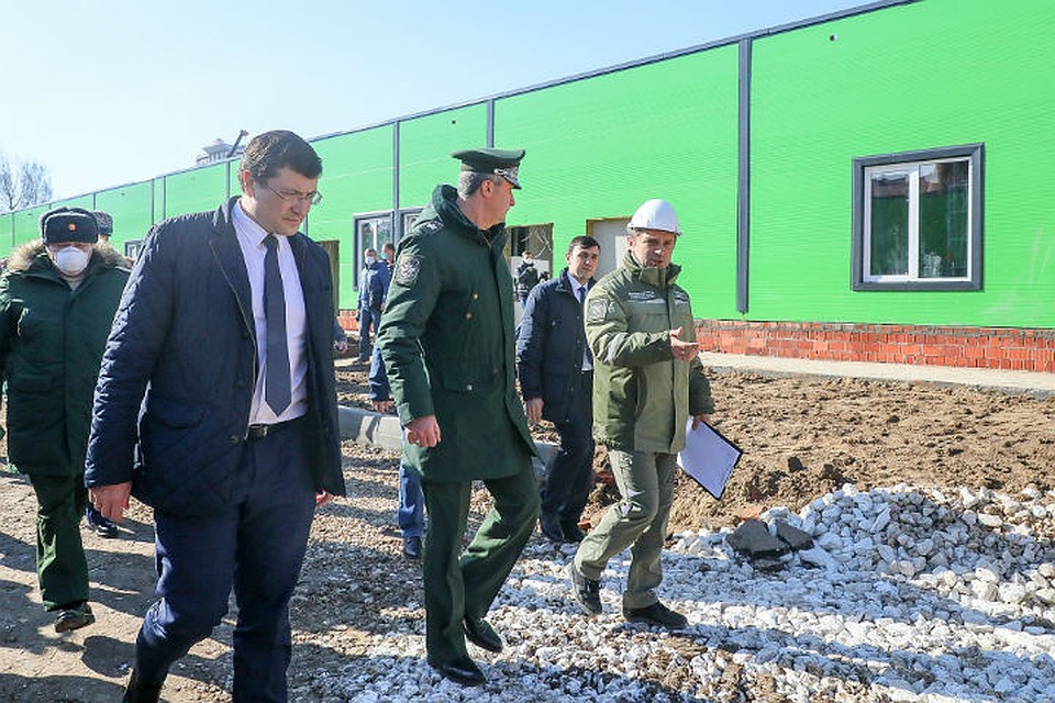 Госпиталь рассчитан на 60 коек. ФОТО: Кирилл Мартынов.
