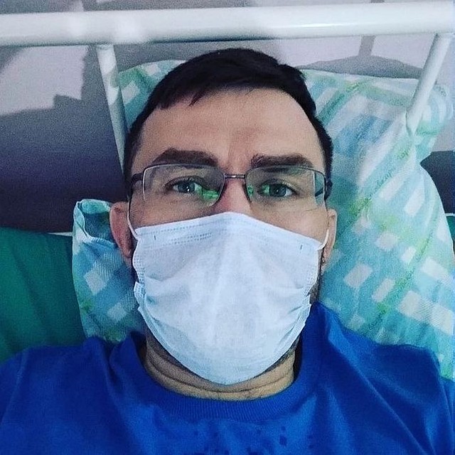 Третий анализ на коронавирус у Константина оказался положительным. Фото: личный архив.