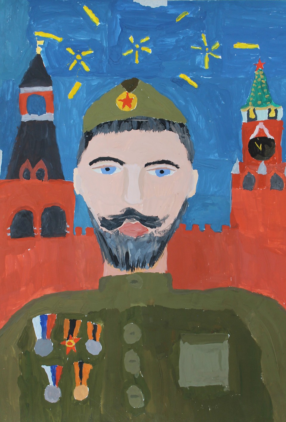 Ершова Даша, 10 лет. Песня "День Победы"