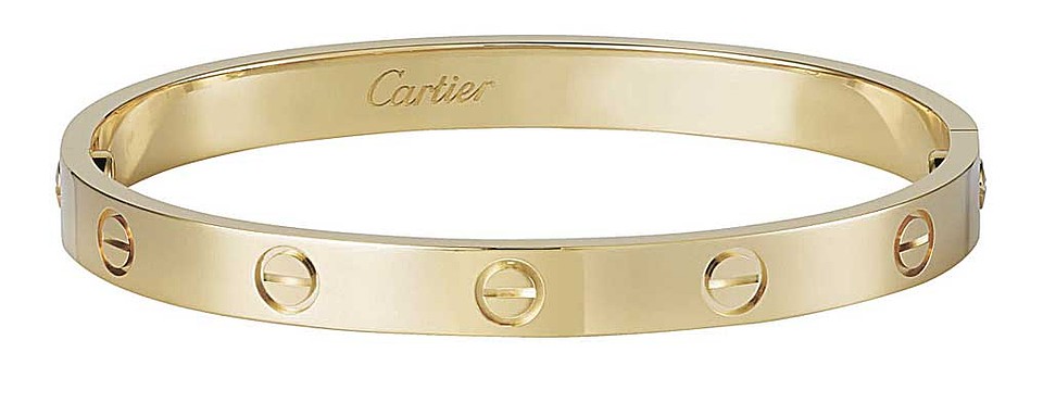 Любимые украшения Ксении - часы Omega и браслет Cartier. Фото: cartier.com