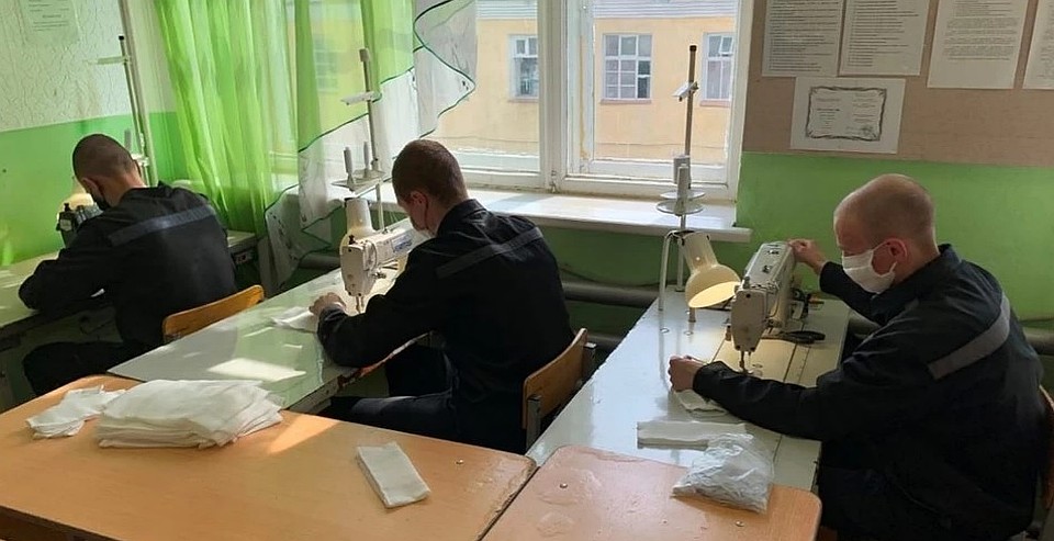 В колониях помогают справиться с пандемией. Фото: пресс-служба ГУФСИН по Свердловской области