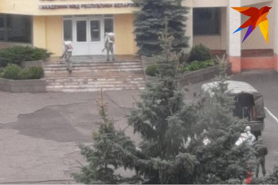 Заболели коронавирусом и курсанты Академии МВД. Фото: Дмитрий ЛАСЬКО