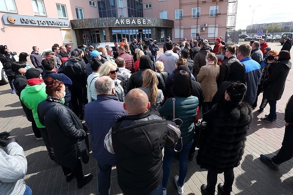 Предпринимателям Экспобела удалось добиться временной скидки на аренду Фото: Святослав ЗОРКИЙ