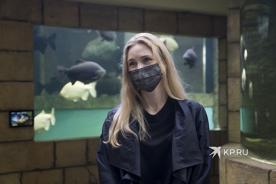 Директор океанариума Екатерина Показаньева Фото: Алексей БУЛАТОВ
