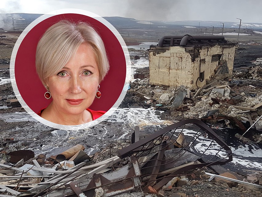 Татьяна Кулагина рассказала о способах ликвидации утечки топлива в Норильске