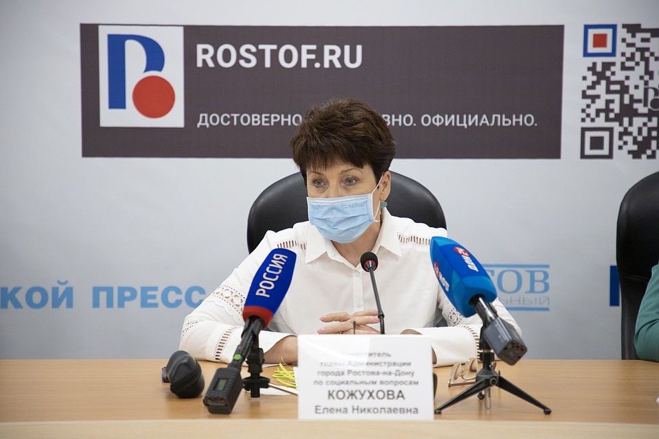 Замглавы администрации донской столицы по соцвопросам Елена Кожухова. Фото: rostov-gorod.ru