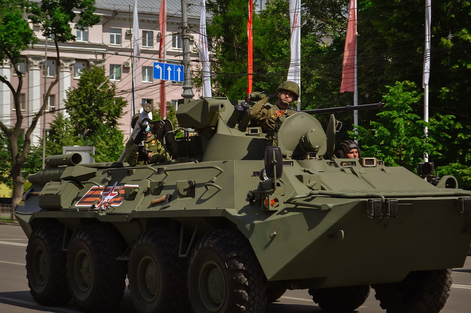 Репетиция парада Победы. Фото: Кирилл Мишин