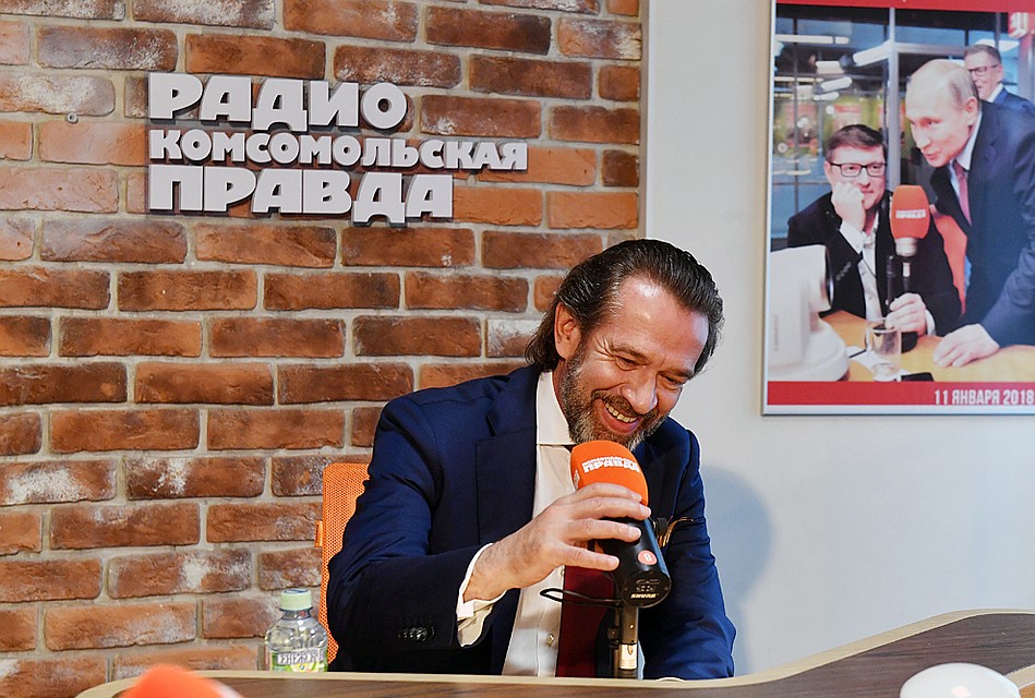 Владимир Машков в прямом эфире Фото: Иван МАКЕЕВ