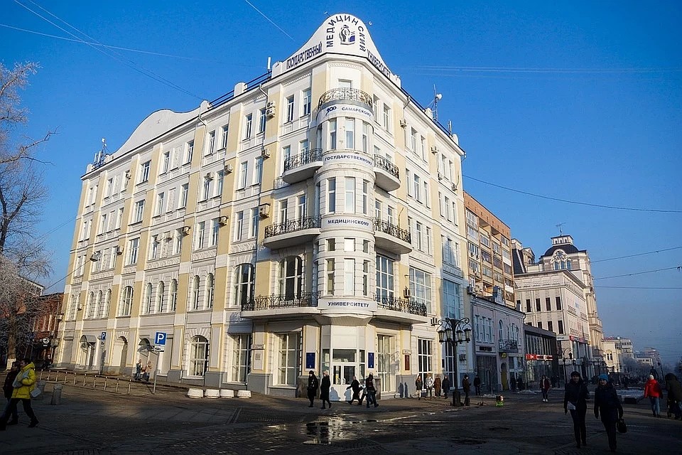 ...корпус медицинского университета, где находился эвакогоспиталь... Фото: Светлана МАКОВЕЕВА