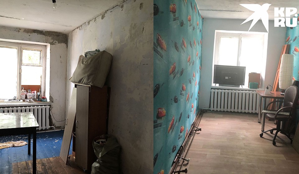 Узнав, в каких условиях живет семья, на помощь пришли незнакомцы и преобразили квартиру: смотрите сами, как изменилась комната. Фото: Анна ТАЖЕЕВА.