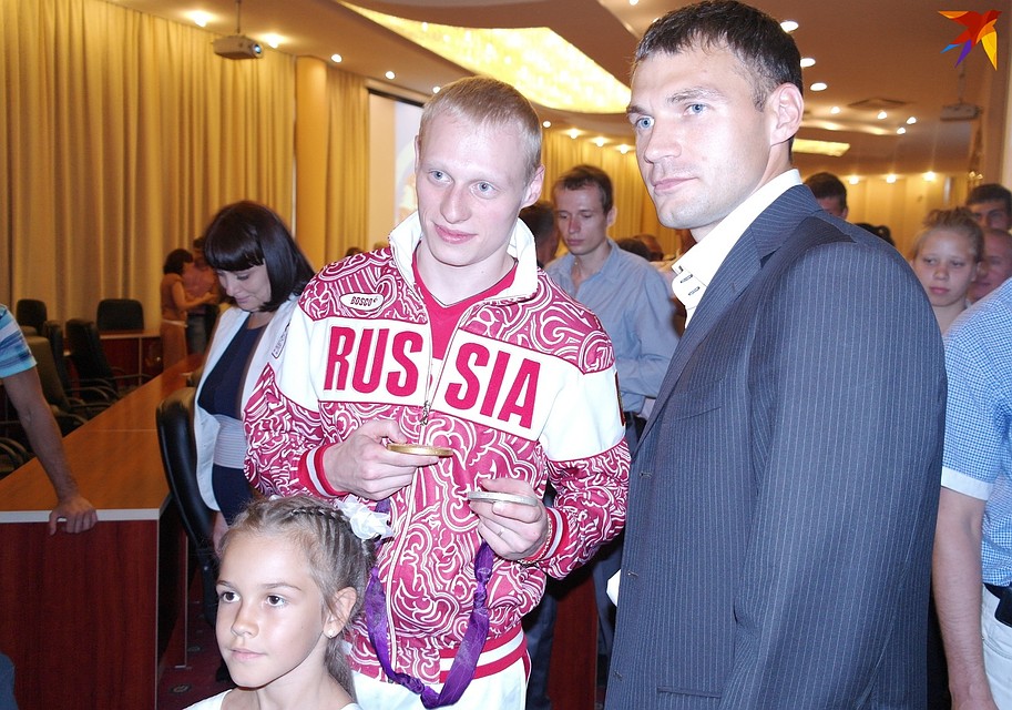 Олимпийский чемпион и призер Олимпиады - Илья Захаров и Сергей Улегин Фото: Александр Уриевский