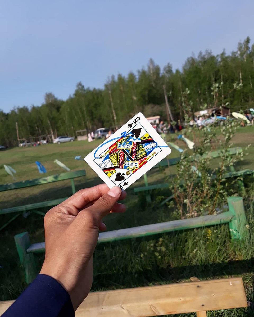 Новые трюки часто приходят на природе. Фото: соцсети.