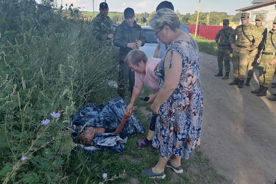 Врачи обнаружили у дедушки воспаление легких. Фото: Предоставлено Росгвардией