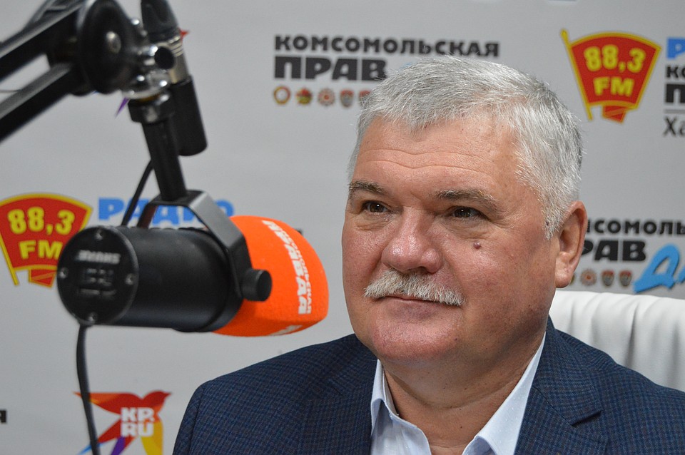 Виталий Орел, исполняющий обязанности начальника управления по делам ГО и ЧС Администрации Хабаровска Фото: Сергей ПЯТКОВ