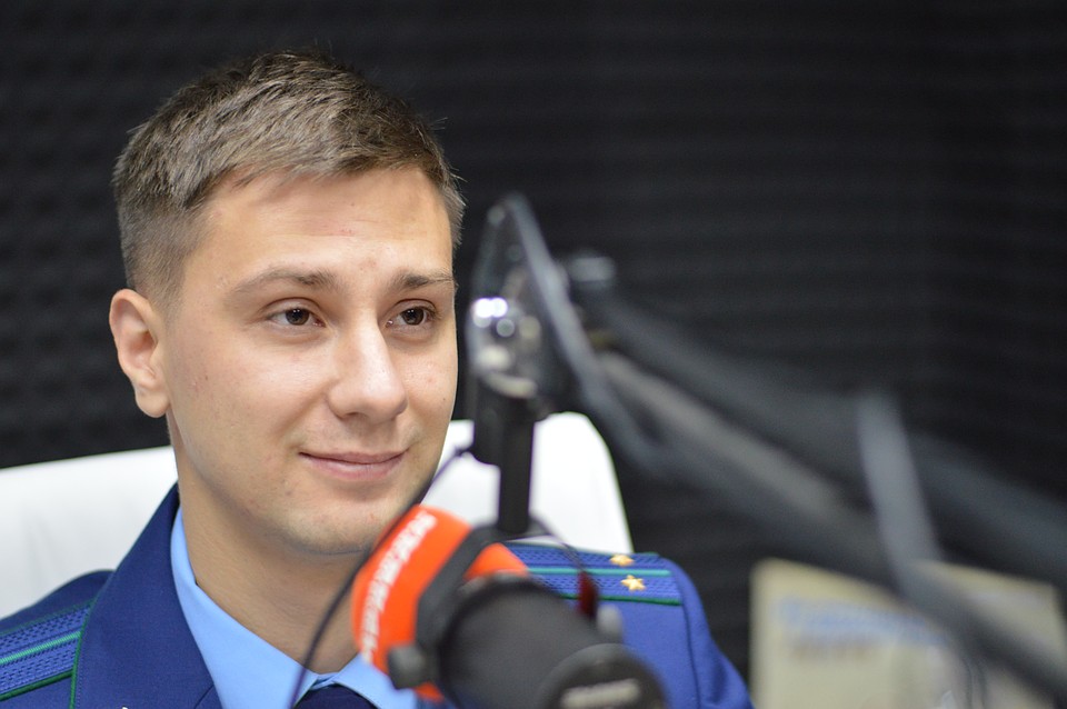 Антон Метелкин, помощник прокурора Центрального района города Хабаровска юрист 3 класса Антон Метелкин Фото: Сергей ПЯТКОВ