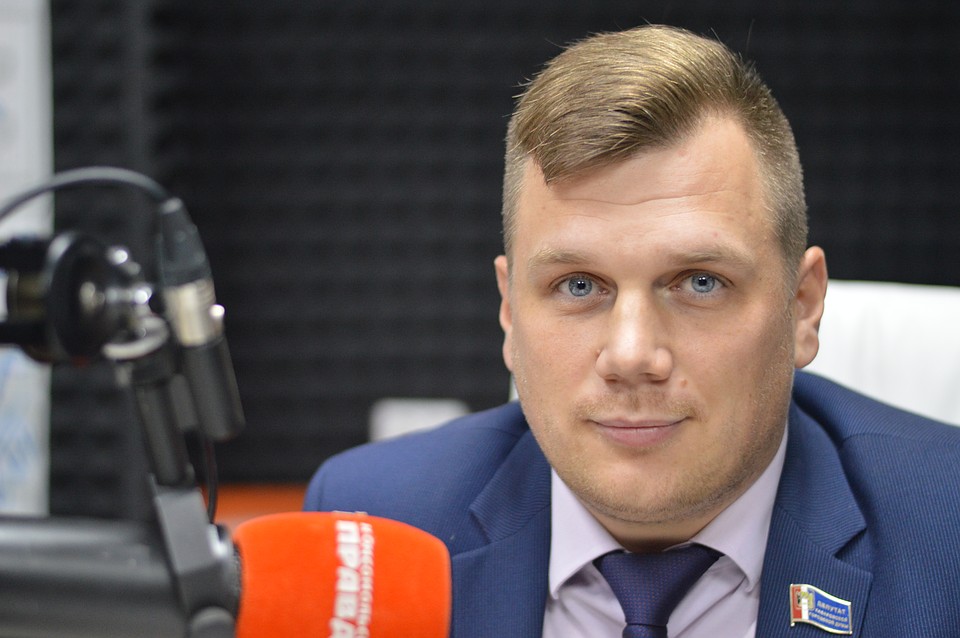 Денис Куратов, депутат Хабаровской городской думы Фото: Сергей ПЯТКОВ