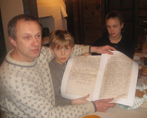 Копия предсмертного завещания крестьянина Василия Михалева. Фото: Ольга КАШИНЦЕВА