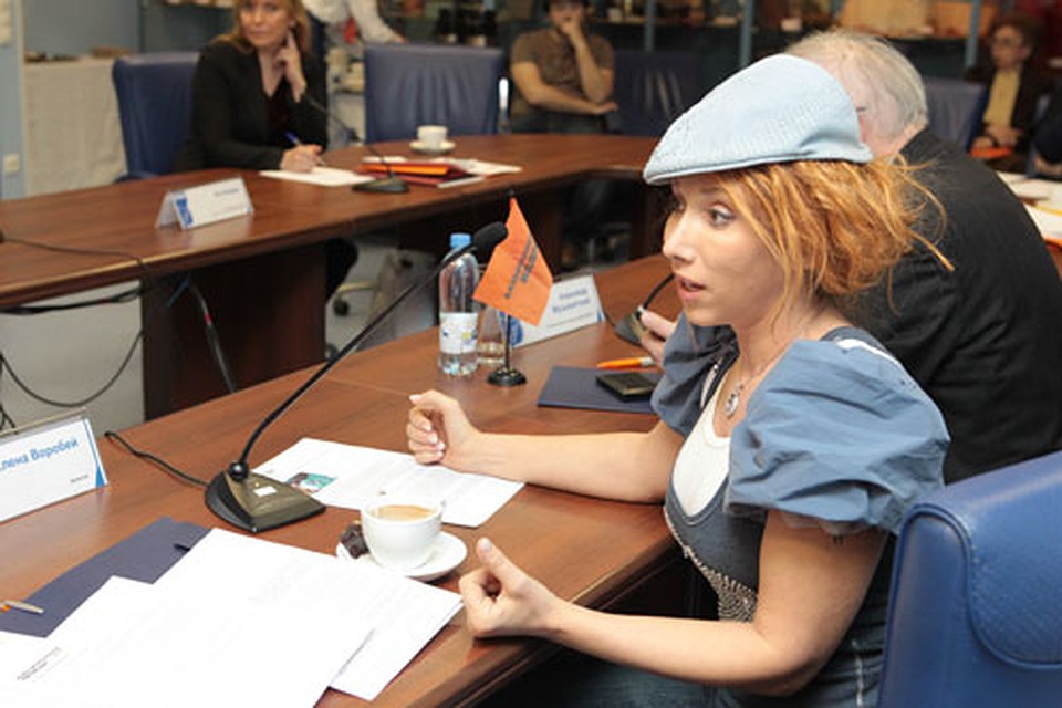 Артистка Елена Воробей