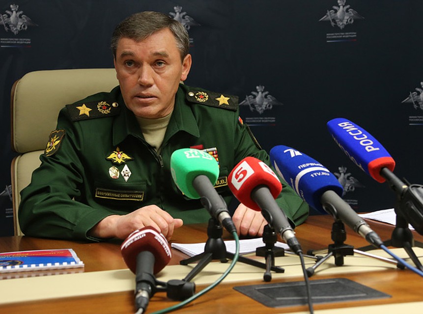 Начальник Генерального штаба Вооруженных Сил РФ генерал армии Валерий ГЕРАСИМОВ