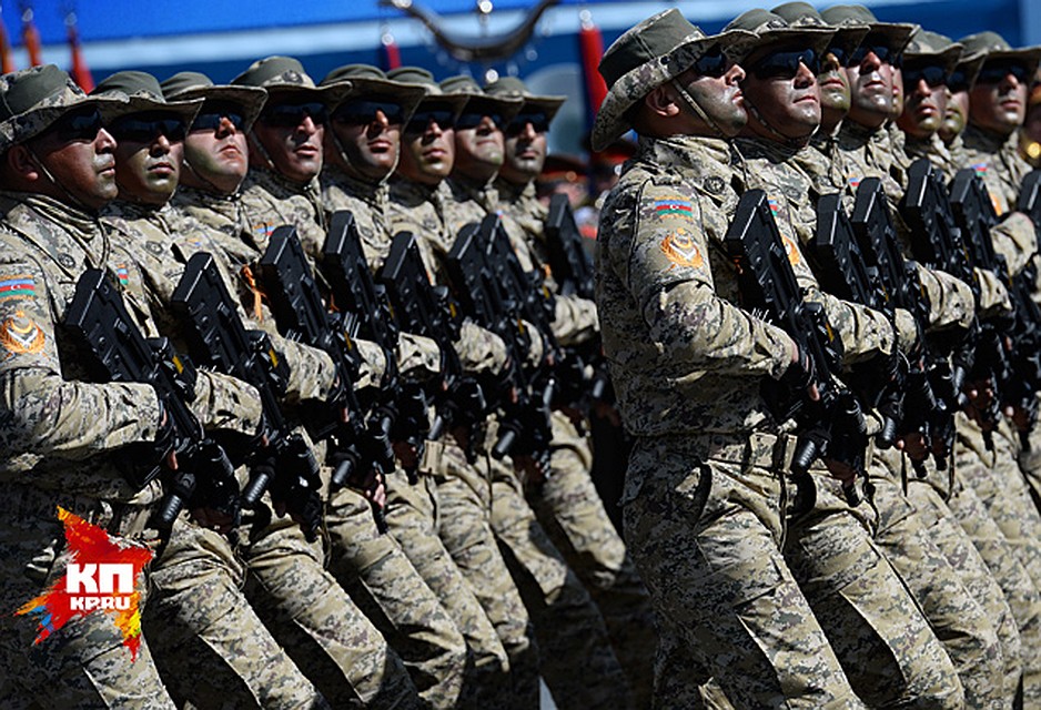 Военнослужащие из Азербайджана Фото: РИА Новости