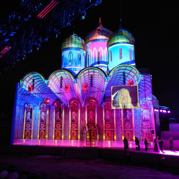 Спектакль «Соборная площадь» в кинопарке «Москино»