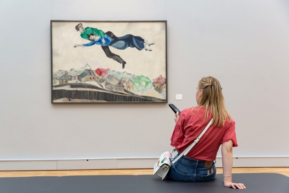 На выставке в Москве показали неизвестные работы Марка Шагала