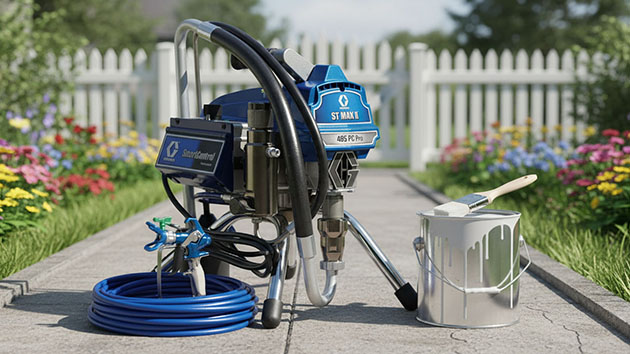 Graco Ultra Max II 495. Фото: Ян Ляпин / Нейросеть