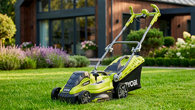 Ryobi RLM15E36H. Фото: Павел Громов / Нейросеть