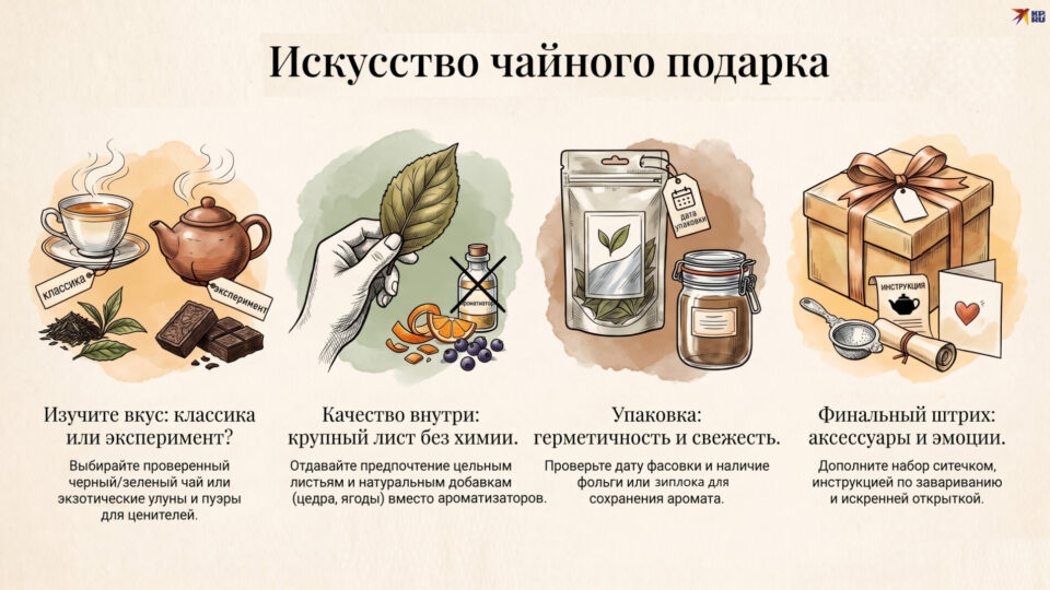Как правильно выбрать набор чая в подарок