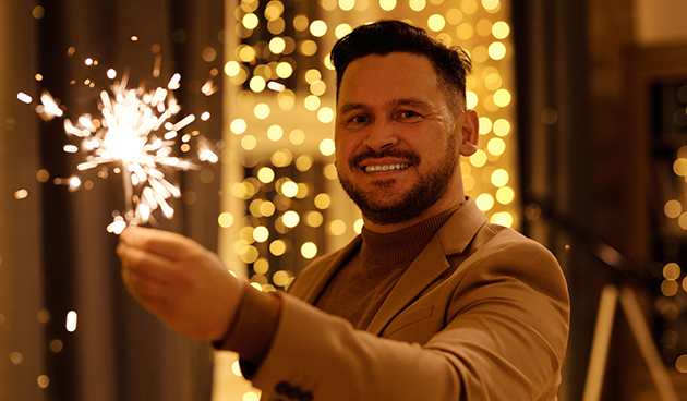 Поздравления с Новым годом брату