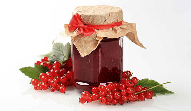 Желе из красной смородины