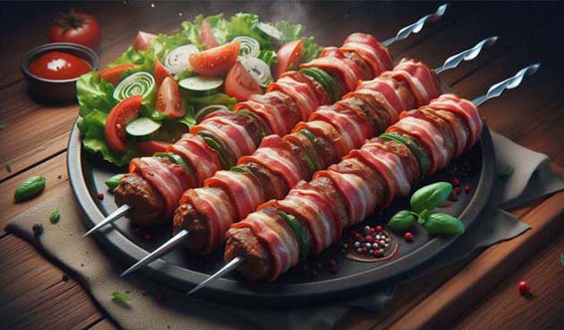 Литовский шашлык из телятины