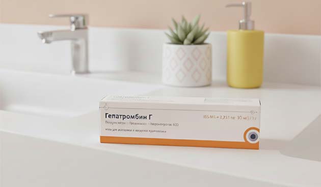 Мазь «Гепатромбин Г»