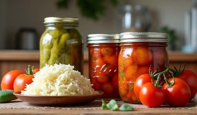 Квашеные овощи
