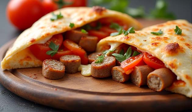 Пицца в лаваше