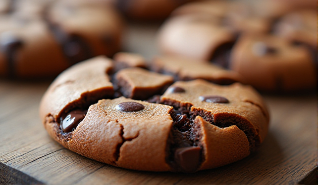 Имбирное печенье с шоколадом