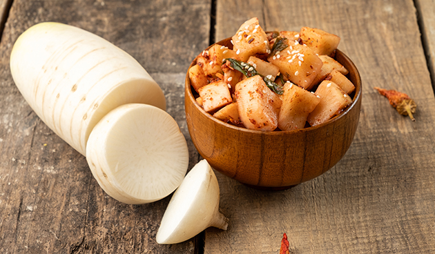 Маринованный дайкон по-корейски