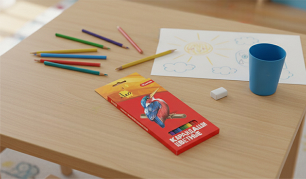 Набор карандашей «Ярко» — «Лео»